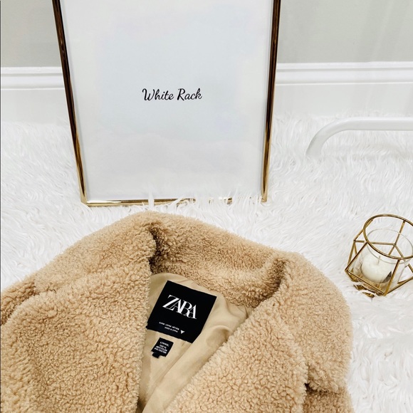 teddy bear coat zara
